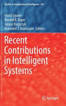 portada Recent Contributions in Intelligent Systems (en Inglés)