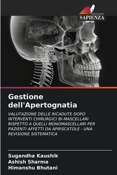 portada Gestione dell'Apertognatia (en Italiano)