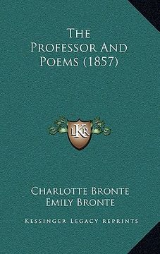 portada the professor and poems (1857) (en Inglés)