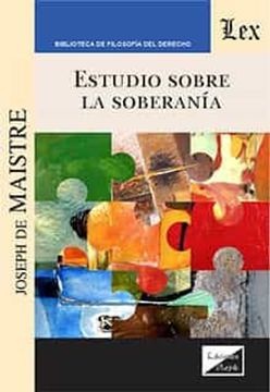 portada Estudio sobre la Soberanía (in Spanish)