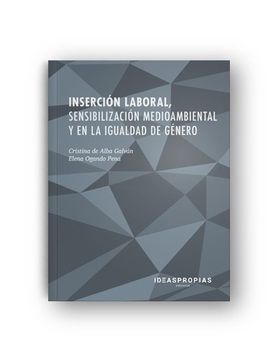 portada Inserción laboral, sensibilización medioambiental y en la igualdad de género (in Spanish)