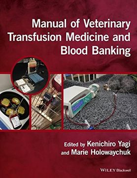 portada Manual of Veterinary Transfusion Medicine and Blood Banking (in English)