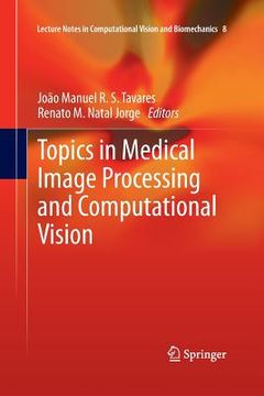 portada Topics in Medical Image Processing and Computational Vision (en Inglés)