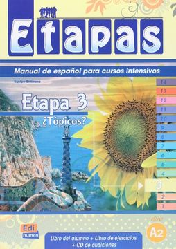 portada Etapas Level 3 ¿Tópicos? - Libro del Alumno/Ejercicios + CD (in Spanish)