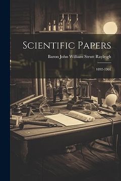 portada Scientific Papers: 1892-1901 (en Inglés)