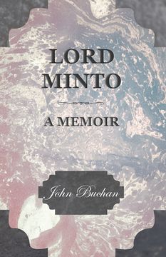 portada Lord Minto, A Memoir (in English)