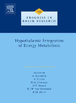 portada hypothalamic integration of energy metabolism (en Inglés)