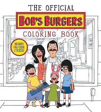 portada The Official Bob's Burgers Coloring Book (en Inglés)