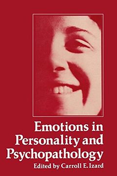 portada Emotions in Personality and Psychopathology (Critical Issues in Social Justice)