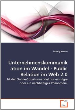 portada Unternehmenskommunikation im Wandel - Public Relation im Web 2.0