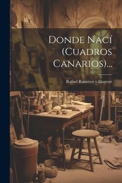 portada Donde Nací (in Spanish)