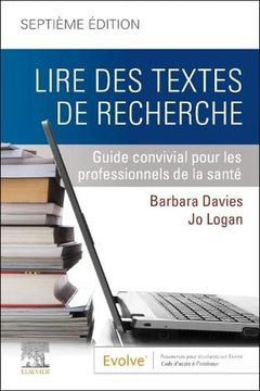 portada Lire des Textes de Recherche: Guide Convivial Pour Professionnels de la Santé (en Francés)