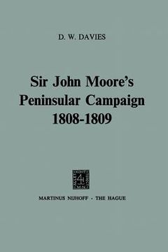 portada sir john moore's peninsular campaign, 1808-1809