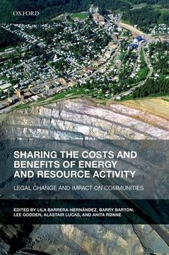 portada Sharing the Costs and Benefits of Energy and Resource Activity: Legal Change and Impact on Communities (in English)