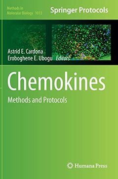 portada Chemokines: Methods and Protocols (Methods in Molecular Biology, 1013) (en Inglés)