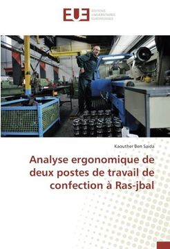 portada Analyse ergonomique de deux postes de travail de confection à Ras-jbal