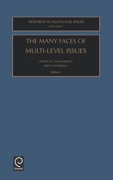 portada the many faces of multi-level issues: volume 1 (en Inglés)