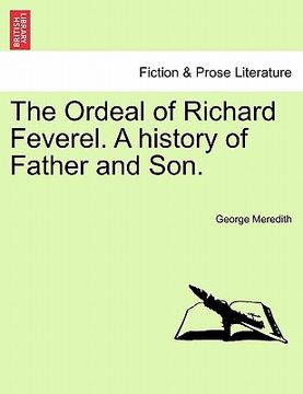 portada the ordeal of richard feverel. a history of father and son. (in English)