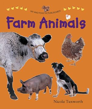 portada Say and Point Picture Boards: Farm Animals (Say & Point Picture Book)