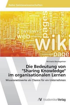 portada Die Bedeutung von "Sharing Knowledge" im organisationalen Lernen