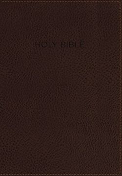 portada NIV, Foundation Study Bible, Leathersoft, Brown, Indexed, Red Letter Edition (en Inglés)