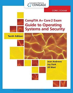 portada Comptia a+ Core 2 Exam: Guide to Operating Systems and Security (in English)