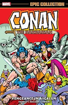 portada Conan the Barbarian Epic Collection: The Original Marvel Years - Vengeance in Asgalun 