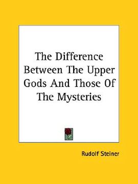 portada the difference between the upper gods and those of the mysteries (in English)