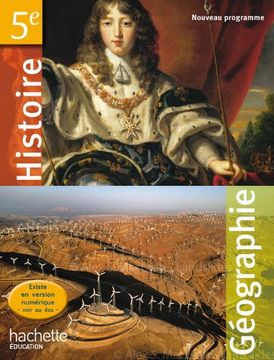portada Histoire Géographie 5e - Livre Élève Format Compact - Edition 2010