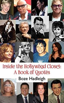 portada Inside the Hollywood Closet: A Book of Quotes (en Inglés)
