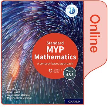 portada Myp Mathematics 4&5 Standard Enhanced Online Book (en Inglés)