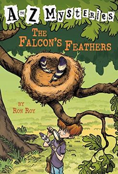 portada The Falcon's Feathers (a to z Mysteries) (en Inglés)