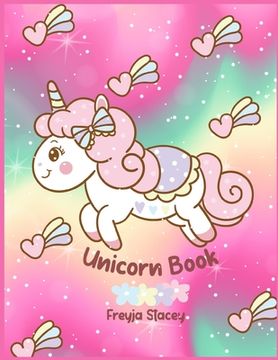 portada Unicorn Book: Unicorn Coloring Books for Girls by Unicorn Book (in English)
