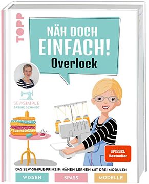 portada Näh Doch Einfach Overlock mit Sewsimple. Spiegel Bestseller (in German)