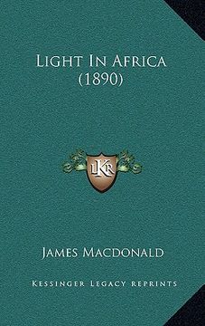 portada light in africa (1890) (en Inglés)