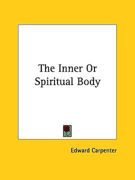 portada the inner or spiritual body (en Inglés)