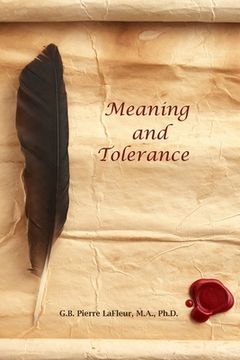 portada Meaning and Tolerance (en Inglés)