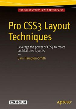portada Pro Css3 Layout Techniques (en Inglés)