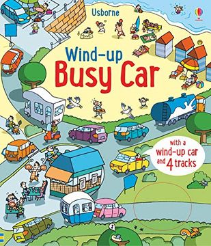 portada Wind-Up Busy car (Wind-Up Books) (en Inglés)