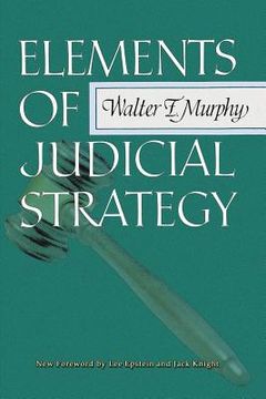 portada Elements of Judicial Strategy