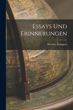 portada Essays und Erinnerungen (en Inglés)