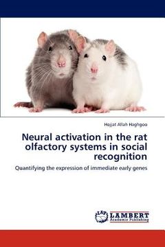 portada neural activation in the rat olfactory systems in social recognition (en Inglés)