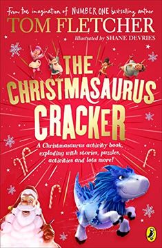 portada The Christmasaurus Cracker: A Festive Activity Book (en Inglés)