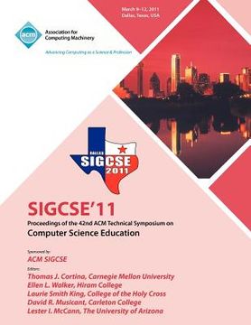 portada sigcse 11 proceedings of the 42nd acm technical symposium on computer science education (in English)