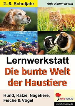 portada Lernwerkstatt - Die bunte Welt der Haustiere (en Alemán)