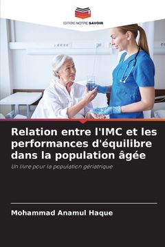 portada Relation entre l'IMC et les performances d'équilibre dans la population âgée (in French)