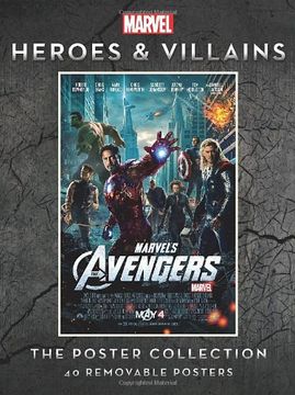 portada Marvel Heroes and Villains Poster Collection (en Inglés)