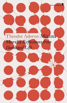 portada Minima Moralia: Reflections From Damaged Life (in English)