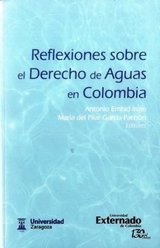 portada Reflexiones Sobre El Derehco De Aguas En Colombia