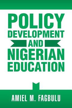 portada Policy Development and Nigerian Education (en Inglés)